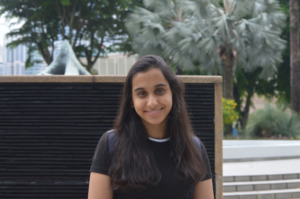 Gauri Shukla, 17, is seen in Singapore June 2019. u00e2u20acu201d Thomson Reuters Foundation pic