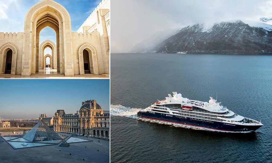 The Louvre has announced that it is partnering with Ponant to organise two cultural cruises, slated for 2020. u00e2u20acu201d Ponant/AFP Pic