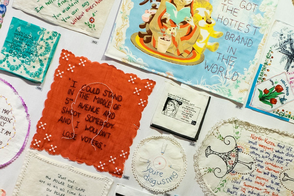 Pieces of the u00e2u20acu02dcTiny Pricks Projectu00e2u20acu2122 are seen at the Lingua Franca store in New York July 25, 2019. u00e2u20acu201d AFP pic         