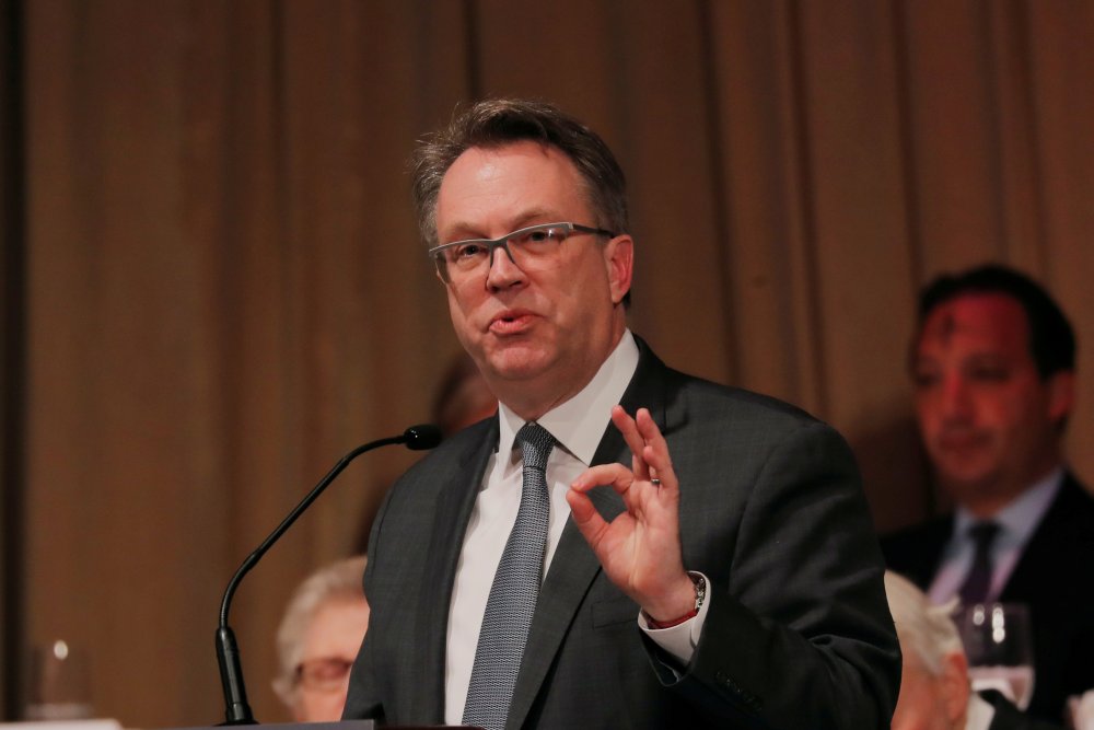 John Williams, president and CEO of the Federal Reserve Bank of New York speaks to the Economic Club of New York in the Manhattan borough of New York March 6, 2019. u00e2u20acu2022 Reuters pic