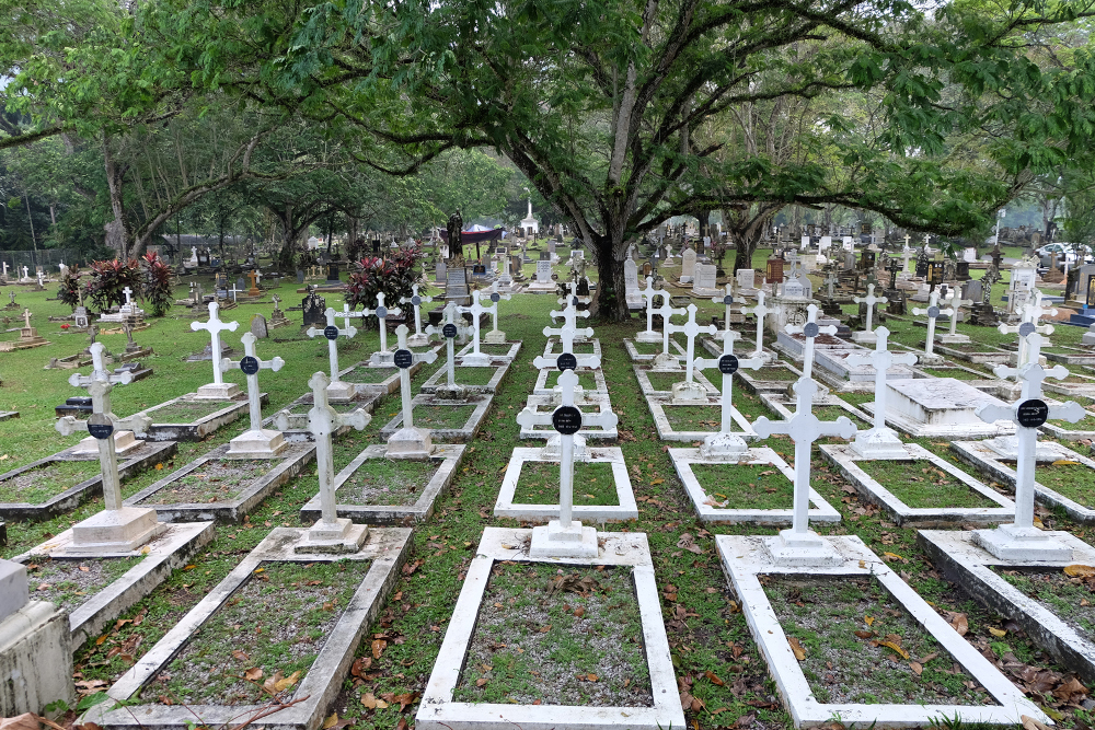 The Catholic side of the Western Road Cemetery. — Picture by Steven Ooi KE