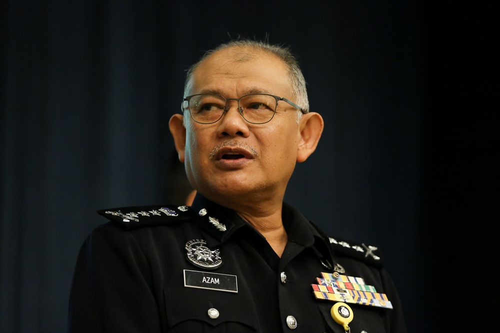 Selangor Police Chief Datuk Noor Azam Jamaludin speaks during a press conference in Subang, July 25, 2019. u00e2u20acu201d Picture by Yusof Mat Isa