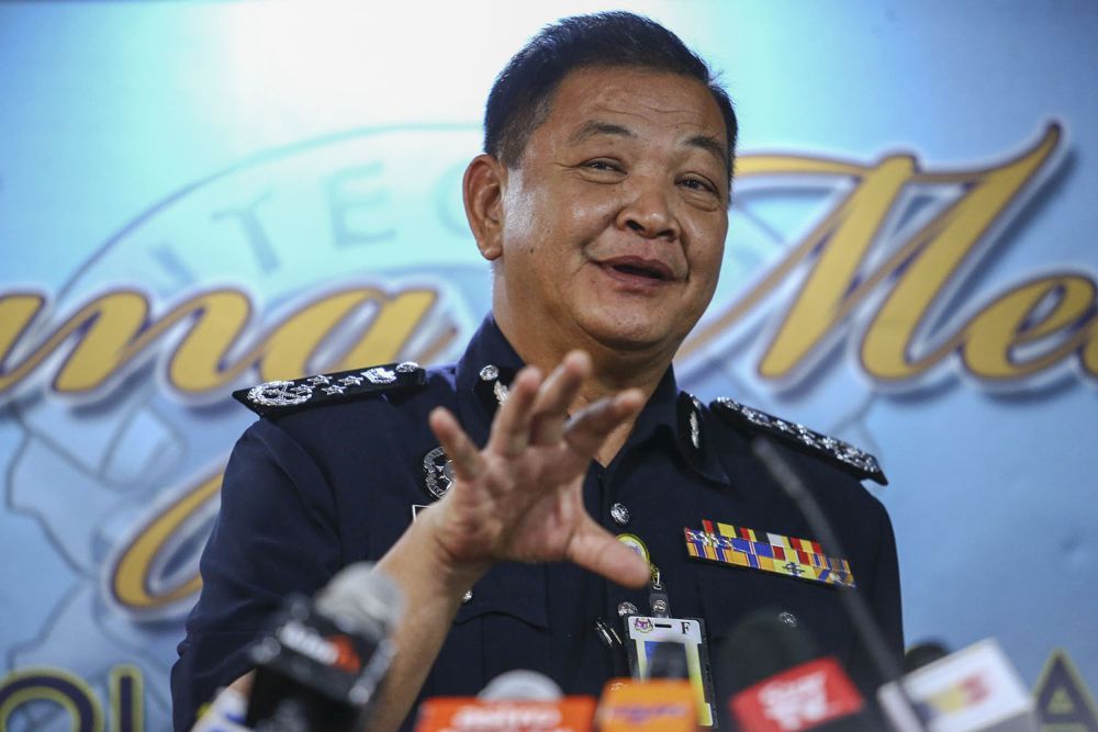 Inspector-General of Police Datuk Seri Abdul Hamid Bador speaks to reporters after launching the Roadshow Autism: Royal Malaysia Police Guidelines event in Kuala Lumpur July 29, 2019. u00e2u20acu201d Picture by Hari Anggara