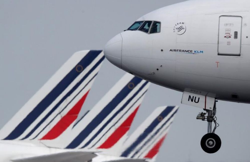 An Air France Boeing 777-300 airplane lands at the Charles-de-Gaulle airport in Roissy, near Paris, France, May 9, 2018. u00e2u20acu201d Reuters pic