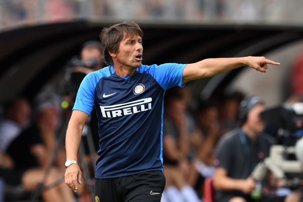 Inter Milan coach Antonio Conte is pictured during a friendly match with Lugano at the Cornaredo Stadium in Lugano, Switzerland July 14 , 2019. u00e2u20acu201d Reuters pic