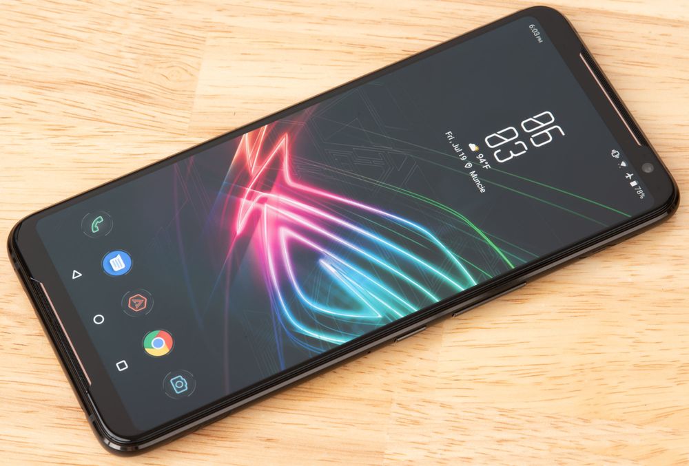 The Asus ROG Phone II is set to go on sale next week in Taiwan and China. u00e2u20acu201d Picture courtesy of Asus