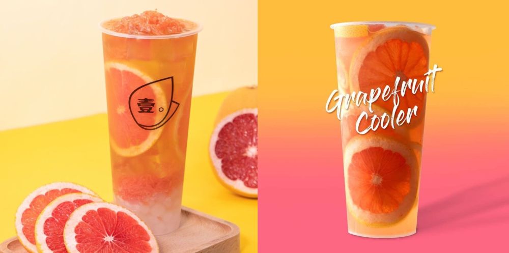 The two businesses are known for their zingy fruit tea drinks. — Picture via Instagram/yicha_malaysia and myheycha