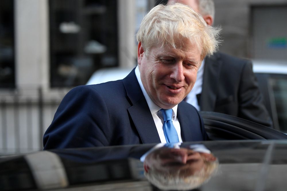 Boris Johnson, leader of the Britainu00e2u20acu2122s Conservative Party, leaves a private reception in central London, July 23, 2019. u00e2u20acu201d Reuters pic