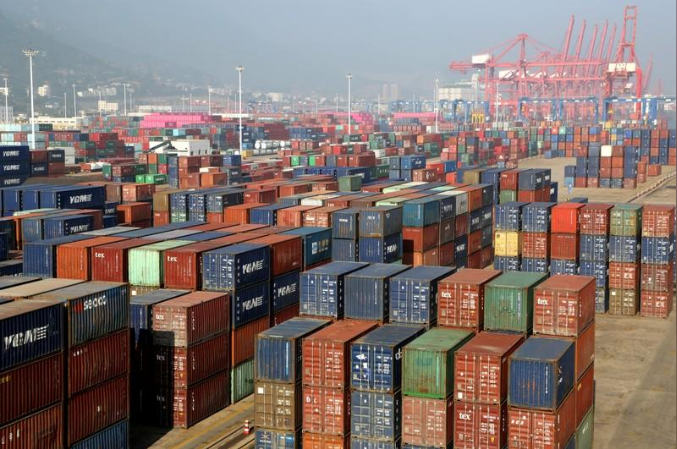 Containers are seen at a port in Lianyungang, Jiangsu province, China, June 10, 2019. u00e2u20acu201d Reuters pic