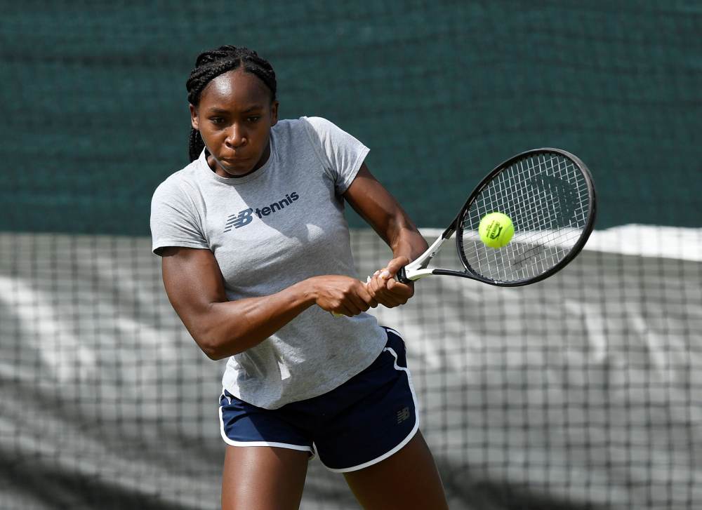 Teenager Cori Gauff will face five-time Wimbledon champion Venus Williams in Wimbledon today. u00e2u20acu2022 Reuters pic