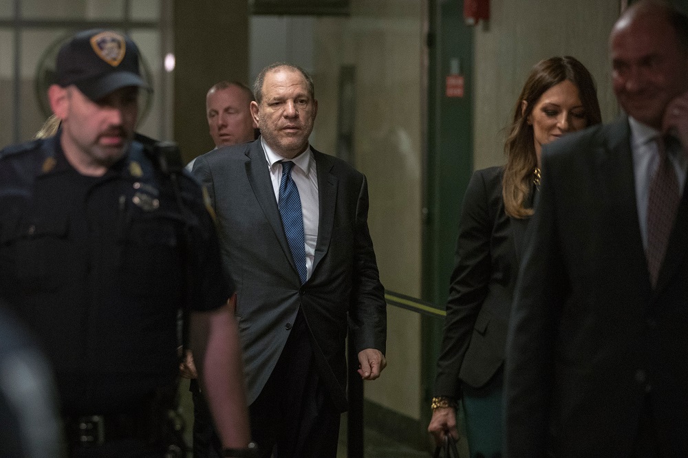 Film producer Harvey Weinstein departs following a hearing in New York State Supreme Court in the Manhattan borough of New York July 11, 2019. u00e2u20acu201d Reuters pic