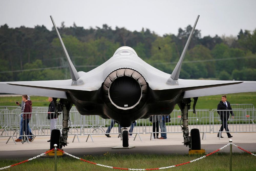 A Lockheed Martin F-35 aircraft is seen at the ILA Air Show in Berlin, Germany, April 25, 2018. u00e2u20acu201d Reuters pic
