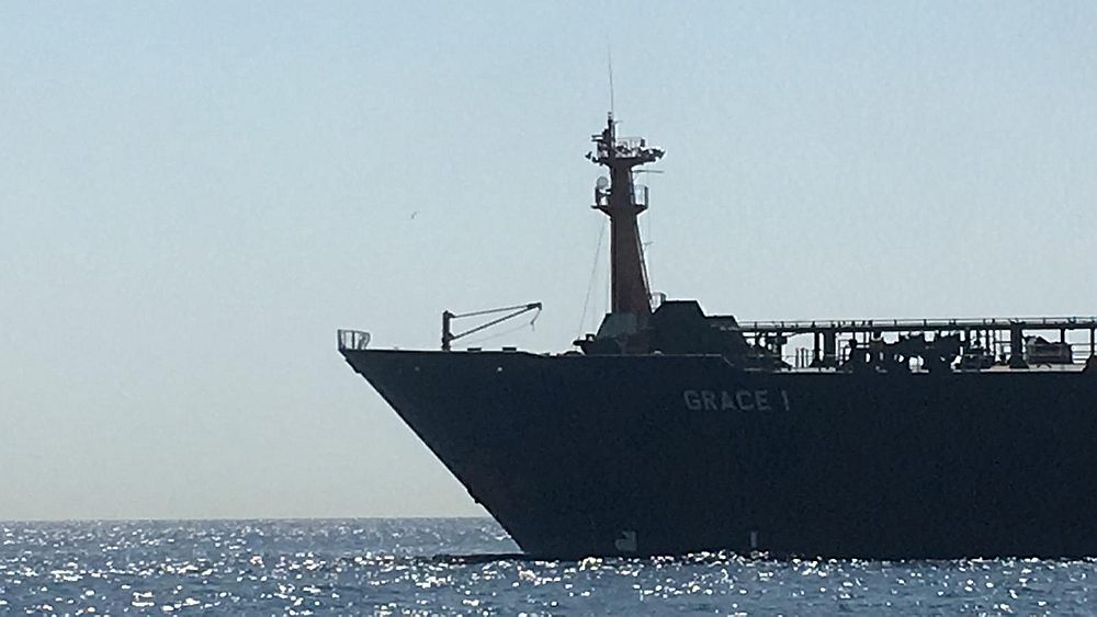 Oil supertanker Grace 1, on suspicion of being carrying Iranian crude oil to Syria, is seen near Gibraltar, Spain July 4, 2019. u00e2u20acu201d Reuters pic