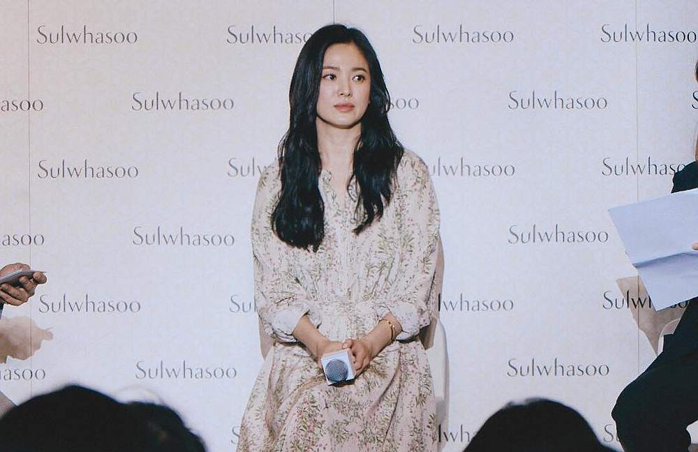 South Korean actress Song Hyo-kyo is back to being single after announcing her divorce to fellow actor Song Joong-ki has been finalised July 22, 2019. u00e2u20acu201d Picture courtesy of Instagram/kyo1122