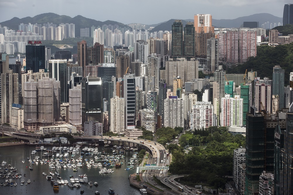 A general view shows residential and office buildings in Hong Kong July 30, 2019. u00e2u20acu201d AFP pic         