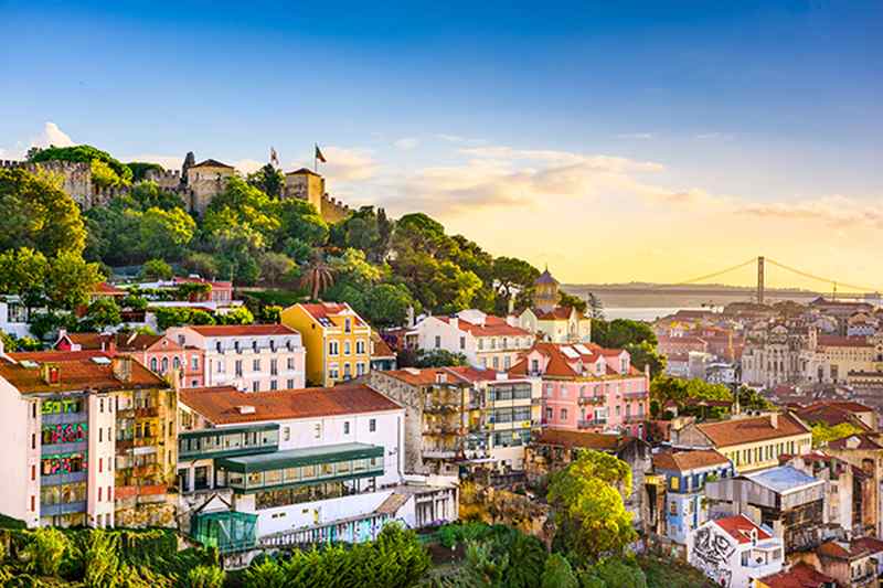 For those eyeing a Christmas trip to Lisbon, median airfares to the Portuguese capital are showing savings of up to 50 per cent. u00e2u20acu2022 AFP pic