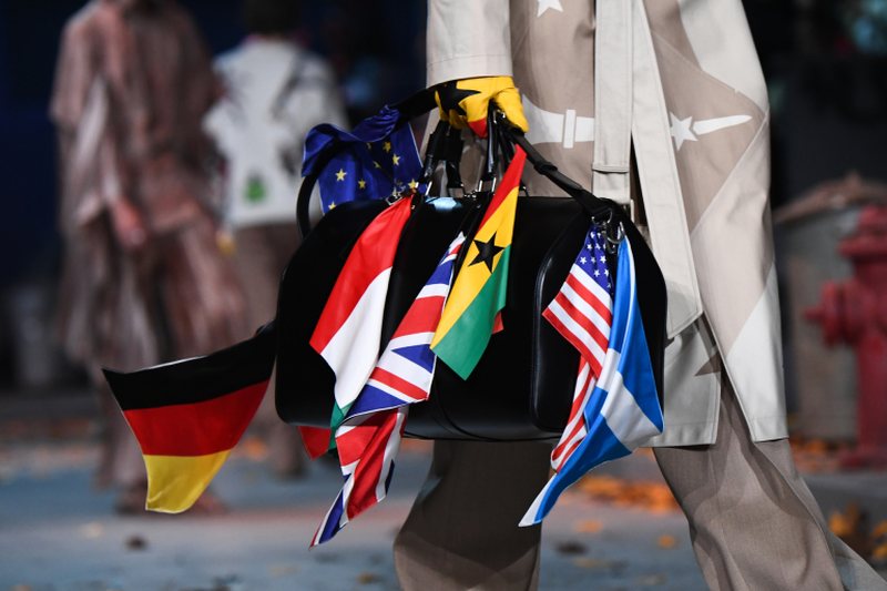 A model presents a creation by Louis Vuitton during the men's Fall/Winter 2019/2020 collection fashion show in Paris on January 17, 2019. u00e2u20acu2022 AFP pic