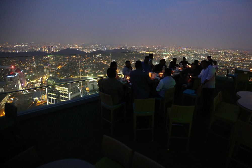 Marimbar is the highest rooftop bar in Petaling Jaya, owned by The Marini’s Group. — Picture by Choo Choy May