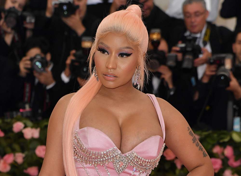 US rapper Nicki Minaj at the 2019 Met Gala at the Metropolitan Museum of Art in New York May 6, 2019. u00e2u20acu201d AFP pic