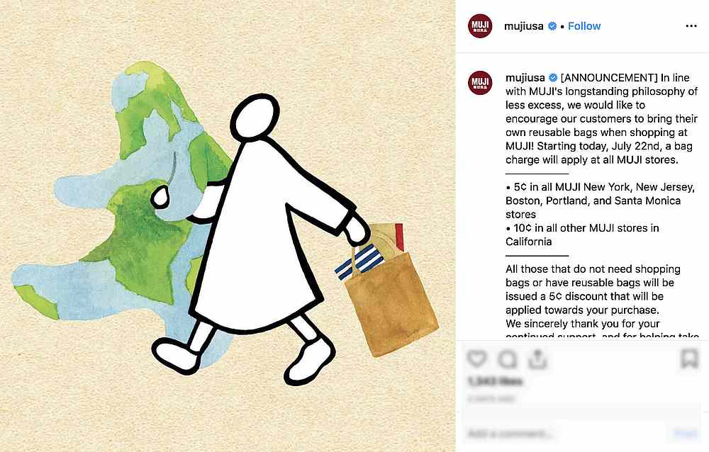 Muji USA on Instagram 2019 u00e2u20acu201d Courtesy of Instagram/@mujiusa via AFP