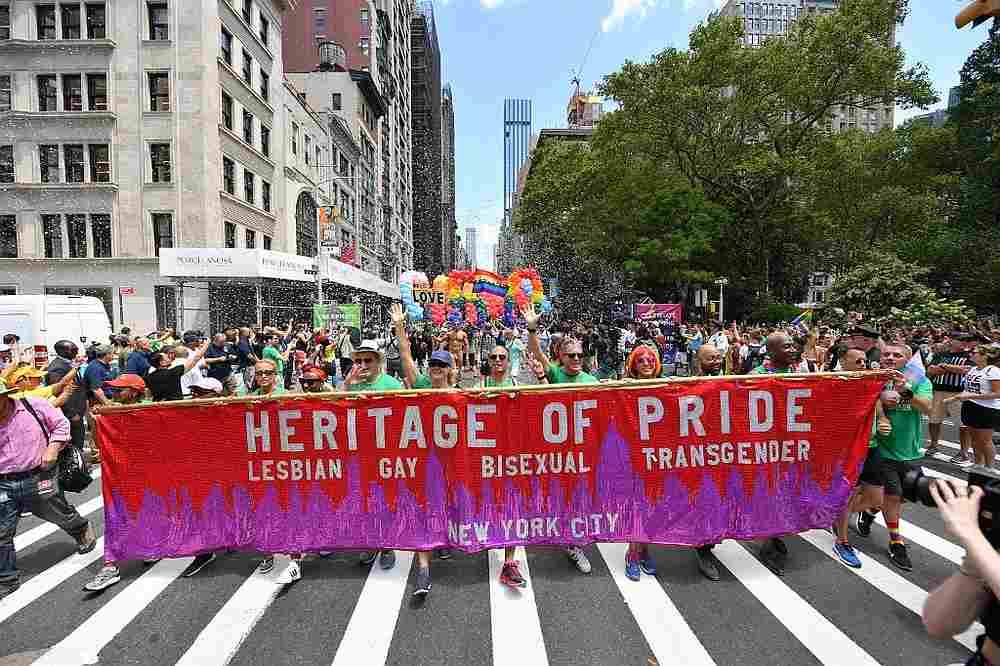 Participants take part in the NYC Pride March as part of World Pride commemorating the 50th Anniversary of the Stonewall Uprising on June 30, 2019 in New York. u00e2u20acu201d AFP pic