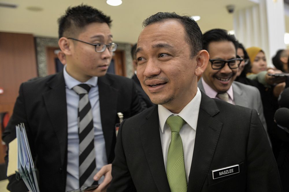 Education Minister Maszlee Malik is pictured at Parliament, Kuala Lumpur July 3, 2019. u00e2u20acu201d Picture by Miera Zulyana