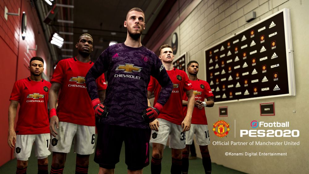 Detailed replicas of the Manchester United players and stadium will feature in 'PES 2020.' u00e2u20acu201d Reuters pic