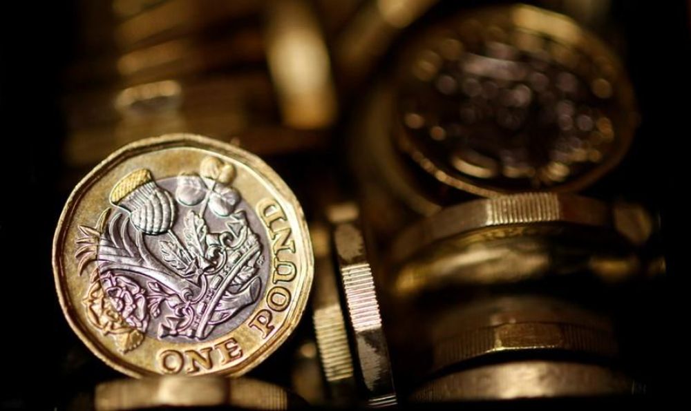 Pound coins are seen in this photo illustration taken in Manchester, Britain September 6, 2017. u00e2u20acu201d Reuters pic