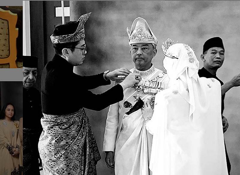 Datuk Rizalman Ibrahim (left) and Raja Permaisuri Agong Tunku Azizah Aminah Maimunah Iskandariah, who is the wife of Yang di-Pertuan Agong, have been working closely to design the coronation day costumes. u00e2u20acu201d Picture via Instagram/Rizalman71