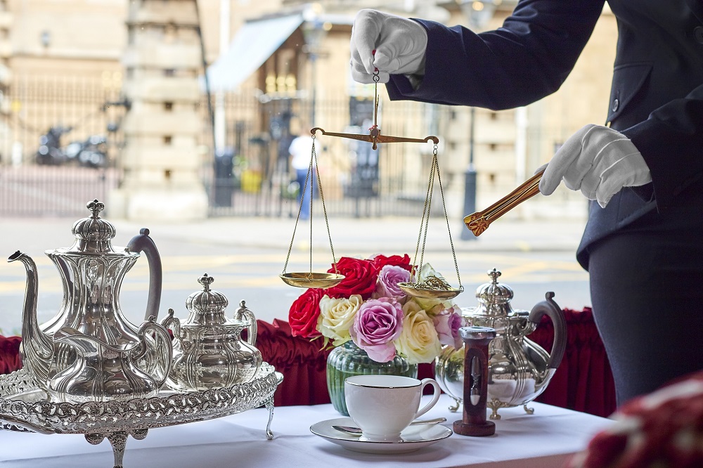Tea service at The Rubens at The Palace. u00e2u20acu201d Picture courtesy of The Rubens at the Palace