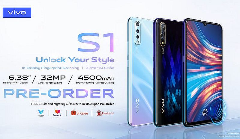Early bird customers of the Vivo S1 can enjoy additional instant rebates or exclusive gifts worth up to RM149. u00e2u20acu201d Image courtesy of SoyaCincau