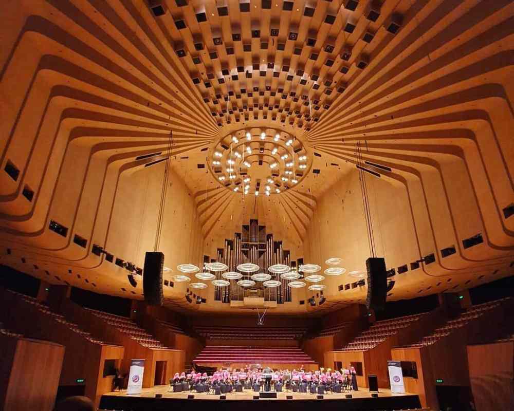 SPWinds performing at the Sydney Opera House. ― Picture courtesy of Hasnal Hashim