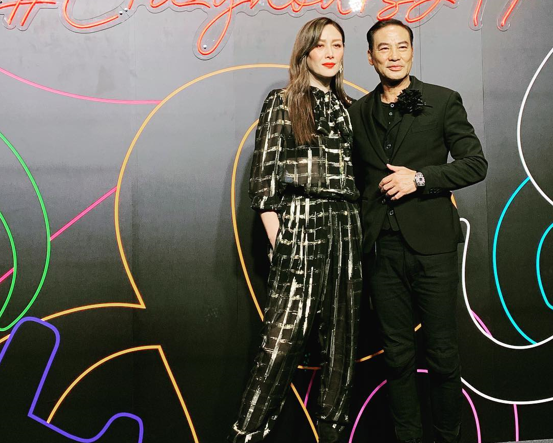 Simon Yam (right) said after he was stabbed, his mind went blank and did not inform his wife Qi Qi  (left) of the incident. u00e2u20acu2022 Picture via of Instagram/ qiqi_qiqi12