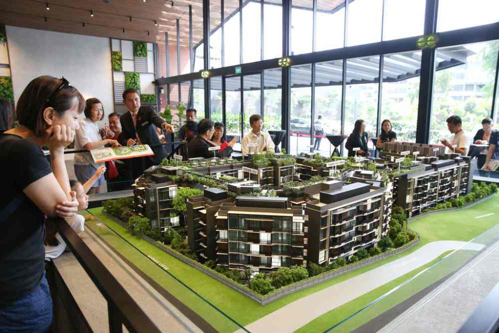 The Urban Redevelopment Authority's private property price index now stands at its highest level since the first quarter of 2014. u00e2u20acu2022 TODAY file pic