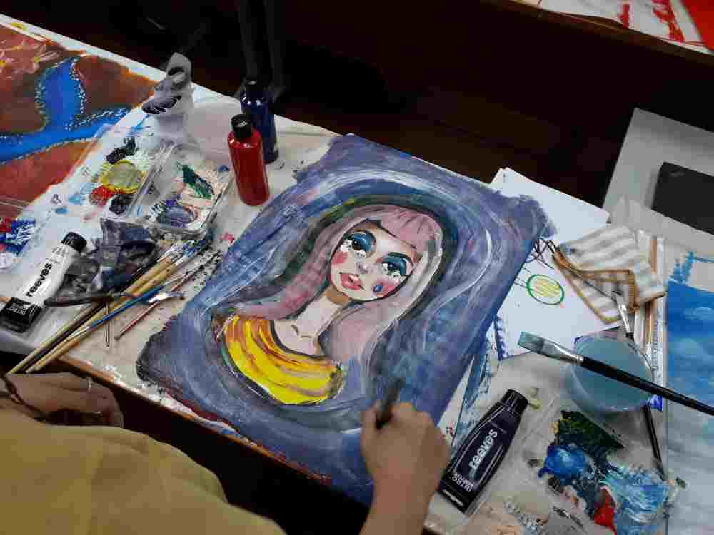 The Step with Refugees campaign launch will feature a live art competition featuring 10 young refugee artists. u00e2u20acu2022 Picture courtesy of UNHCR