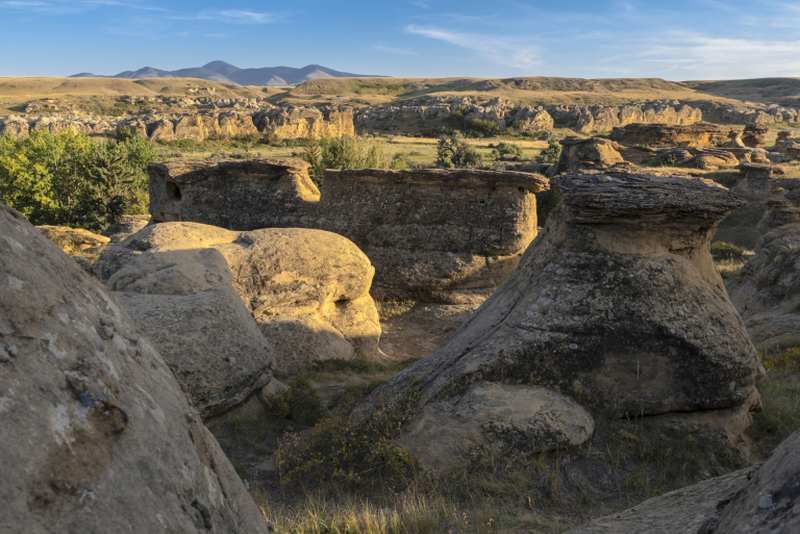 Writing-on-Stone Provincial Park in Southern Alberta. ― AFP pic