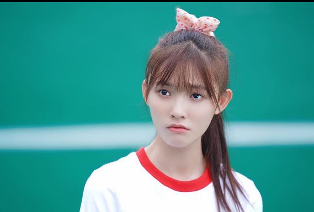 Jelly Lin was heavily criticised by social media users for her physique in Calvin Klein campaign advertisements. u00e2u20acu201d Picture via Instagram/jellylinyun