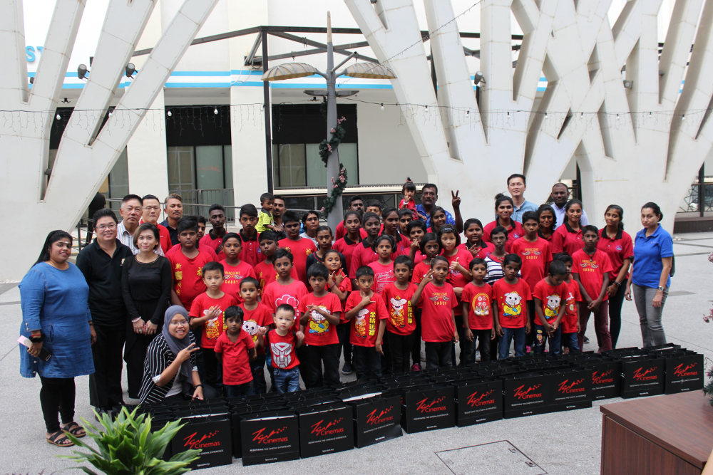 The children got to take home exciting goodie bags filled with gifts from TGV Cinemas and Redberry Ambient. u00e2u20acu201d Picture courtesy of Redberry Ambient