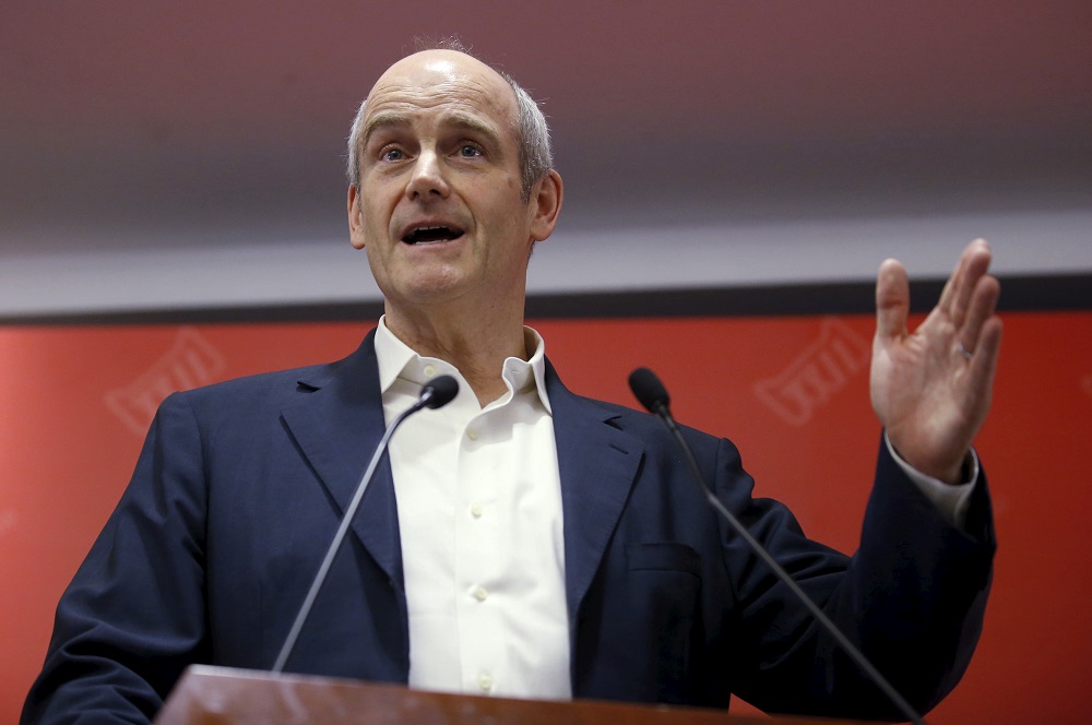 Alibaba Group's president Michael Evans speaks at a round table event of Alibaba Group's 11.11 Global shopping festival in Beijing November 11, 2015. u00e2u20acu201d Reuters pic