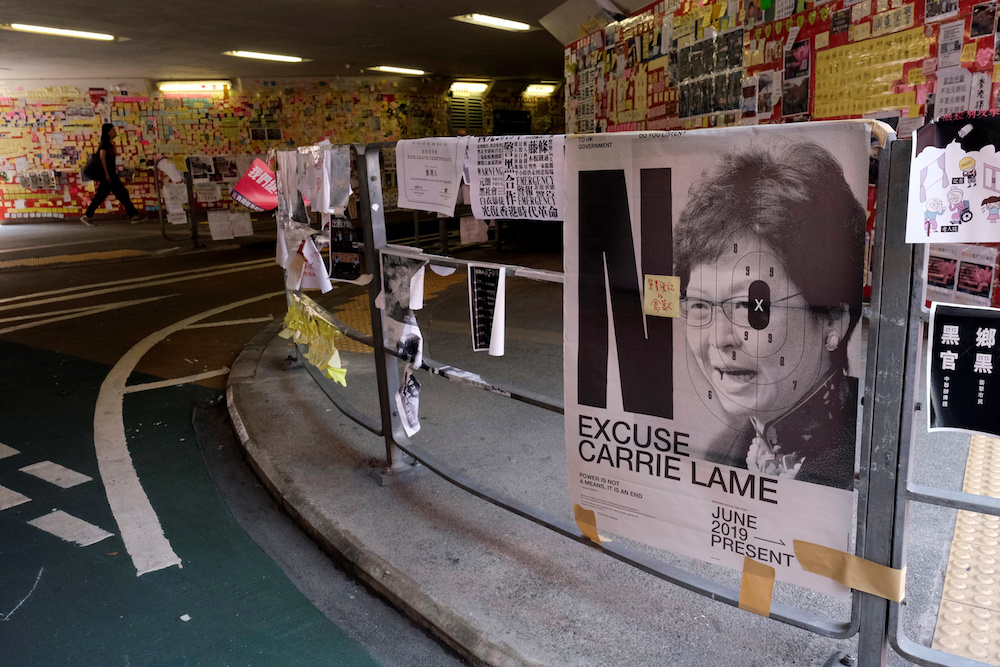 Memos and posters over anti-extradition bill are seen on u00e2u20acu02dcLennon Wallsu00e2u20acu2122 at Tai Po in Hong Kong August 9, 2019. u00e2u20acu201d Reuters pic