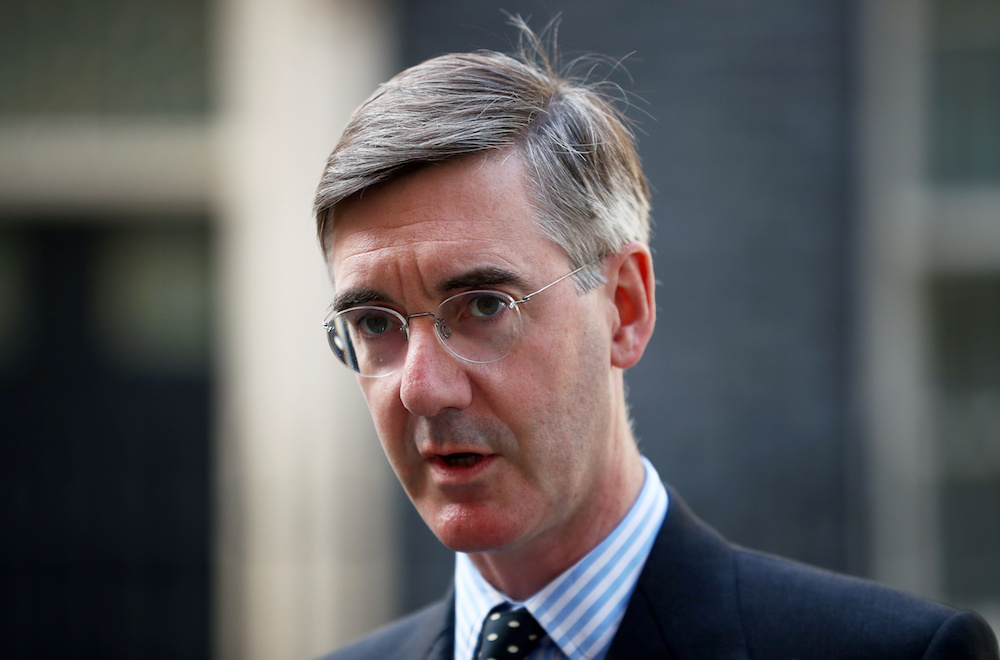 Britainu00e2u20acu2122s Lord President of the Council and Leader of the House of Commons Jacob Rees-Mogg is seen outside Downing Street in London August 20, 2019. u00e2u20acu201d Reuters pic