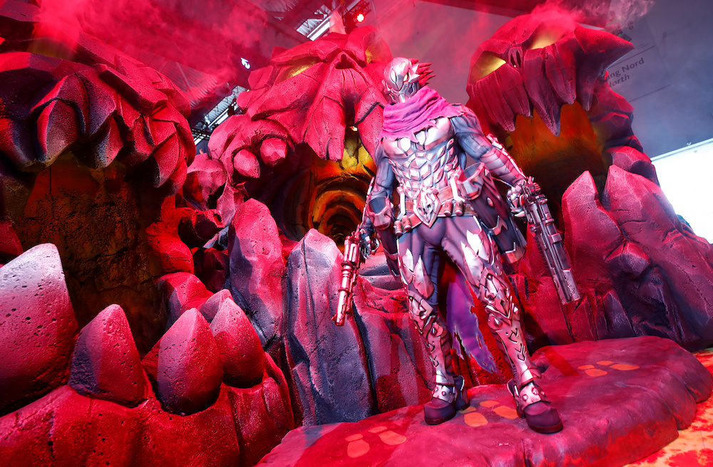 A cosplayer is seen during Gamescom in Cologne August 20, 2019. u00e2u20acu201d Reuters pic