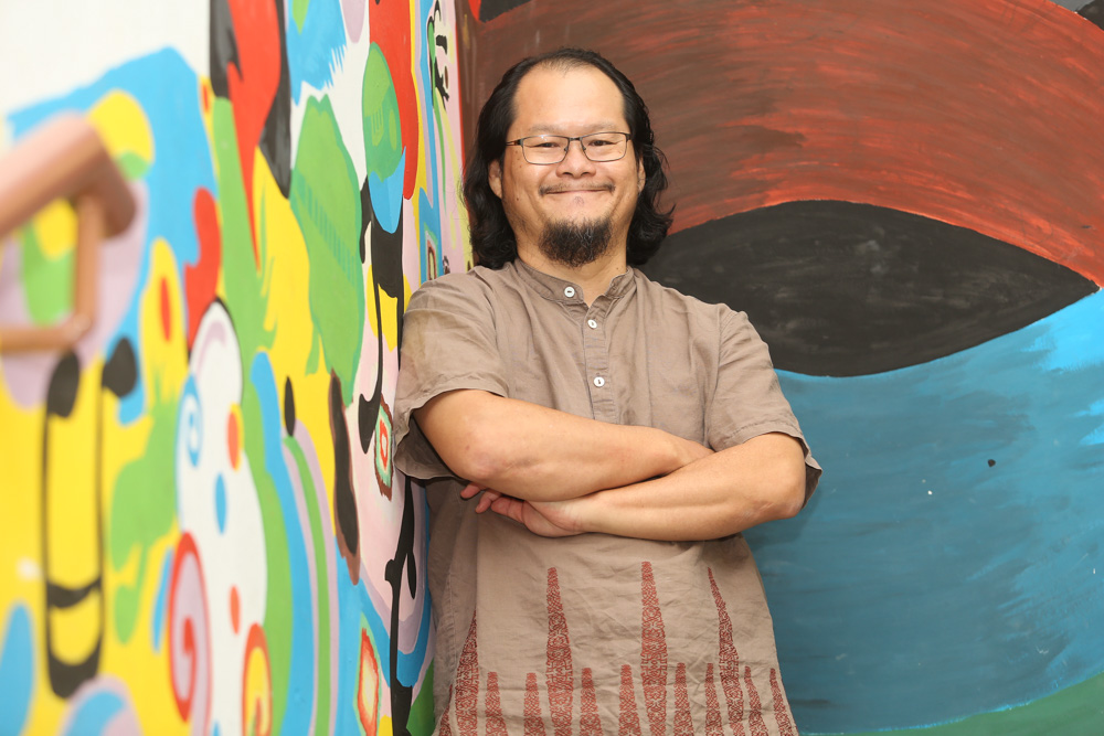 Composer Yii Kah Hoe (pic) journeyed into the Sarawakian rainforest to collect the sounds of nature for this piece of music. – Picture by Choo Choy May