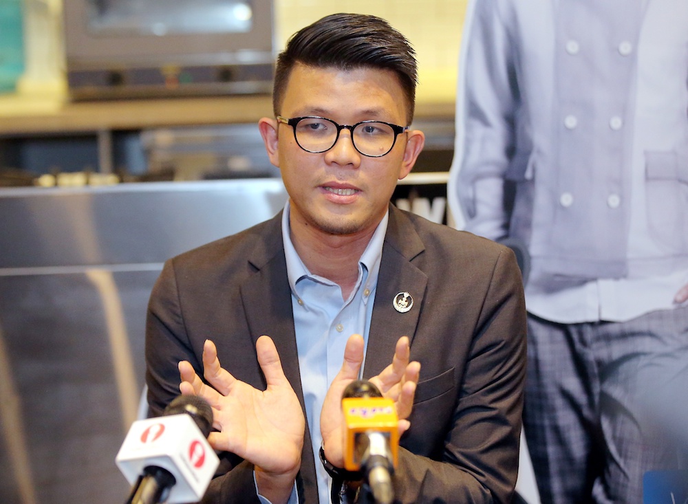 State Tourism and Culture Committee chairman Tan Kar Hing speaks during a press conference in Ipoh August 2, 2019. u00e2u20acu201d Picture by Farhan Najib