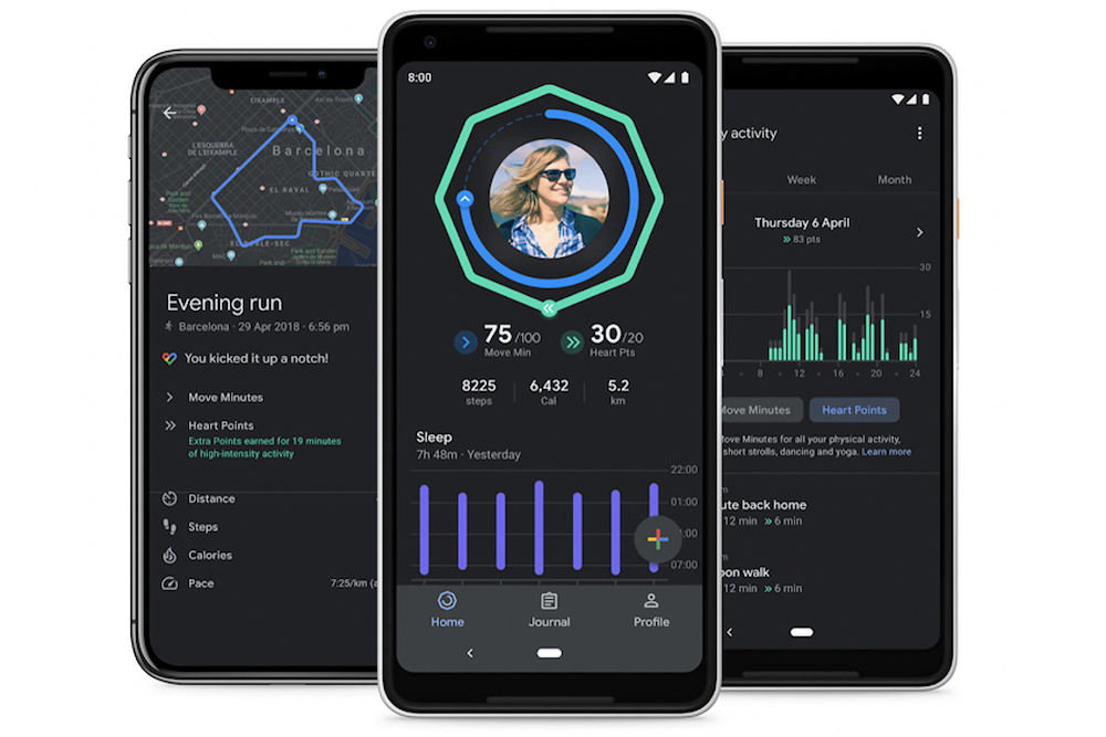 Google Fit can now track users' sleep patterns. u00e2u20acu201d Picture cortesy of Google