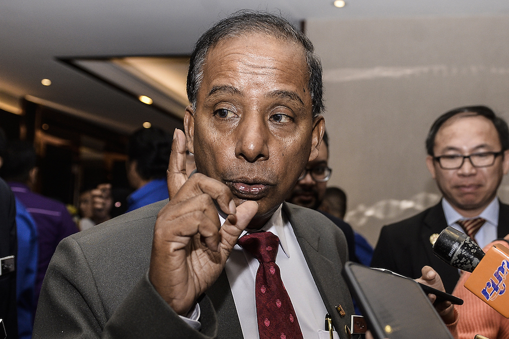 Kulasegaran said Dr Zakir has no standing to critique Malaysian matters or cast aspersions on local communities, and should not be allowed to remain here to do so. — Picture by Miera Zulyana