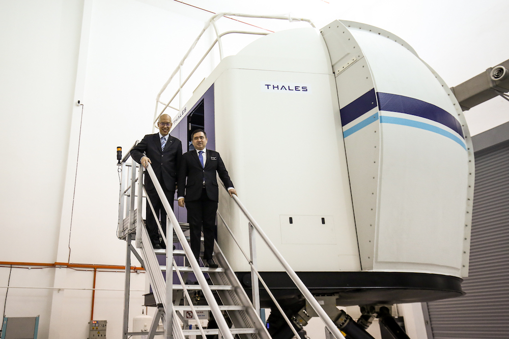 Transport Minister Anthony Loke leaves the Full Flight Simulator Centre in Subang August 6, 2019. u00e2u20acu201d Picture by Yusof Mat Isa