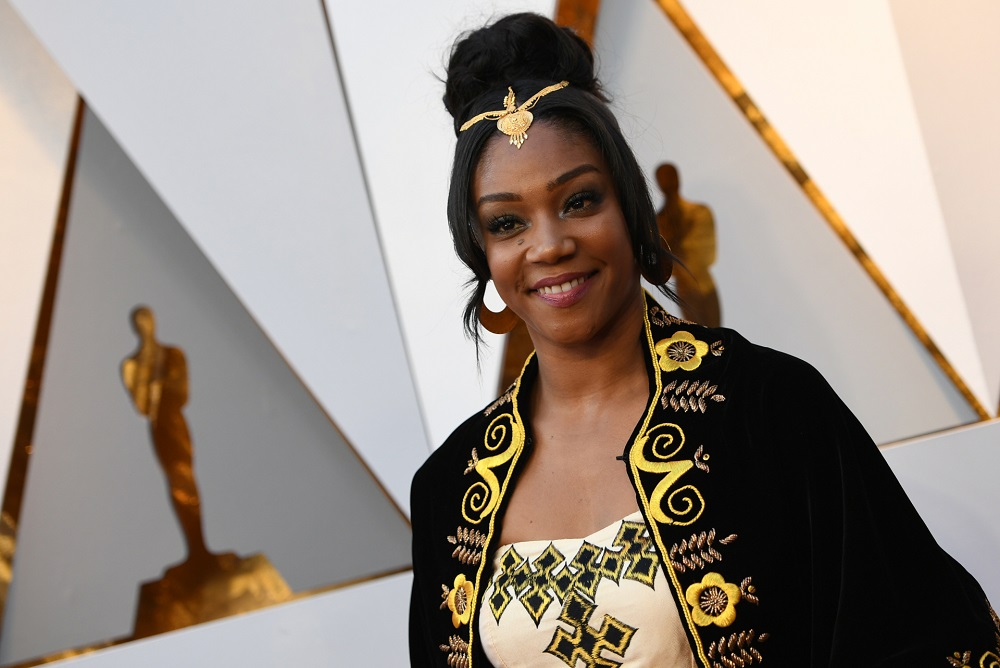 Actress Tiffany Haddish arrives for the 90th Annual Academy Awards in Hollywood March 4, 2018. u00e2u20acu201d AFP pic