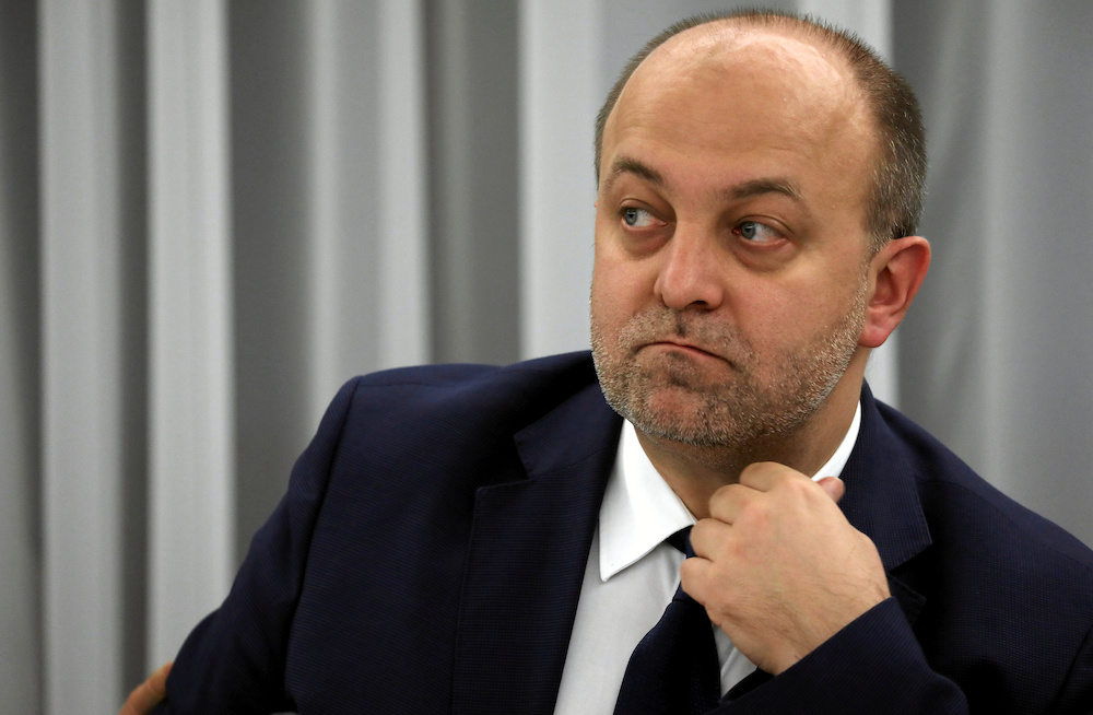 Polish Deputy Justice Minister Lukasz Piebiak attends a senate commission sitting in Warsaw, Poland November 22, 2018. u00e2u20acu201d Reuters pic