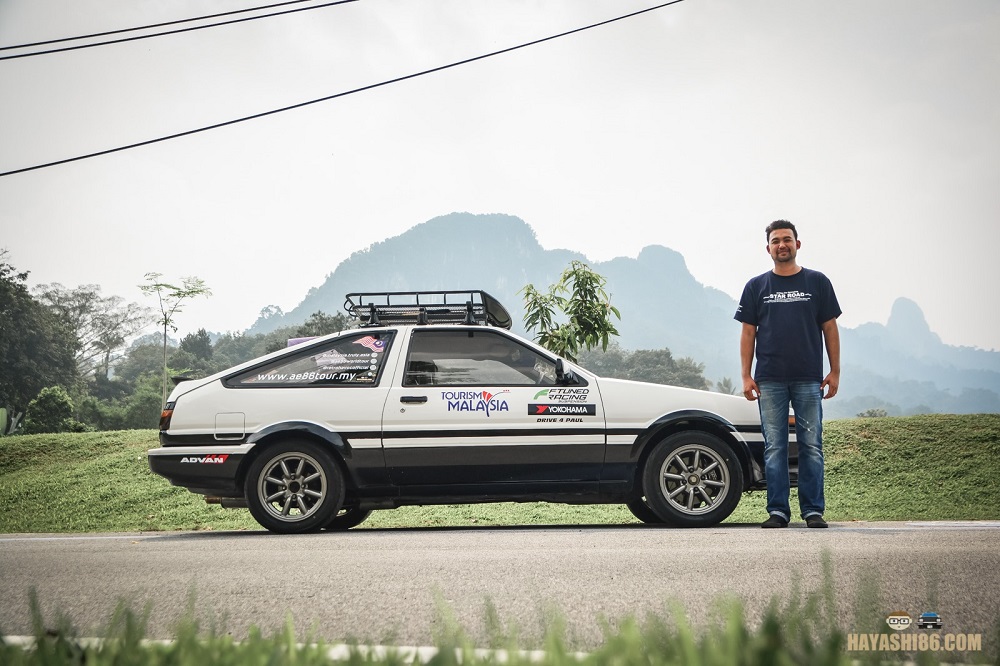 Hadriu00e2u20acu2122s three-month journey on the road will include travelling across 25 countries. u00e2u20acu201d Picture via Facebook/Hayashi86.com